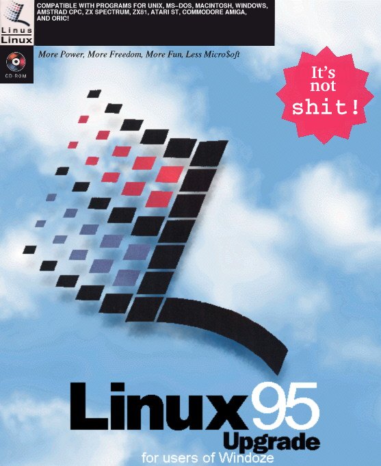 Linux 95 funny foto!